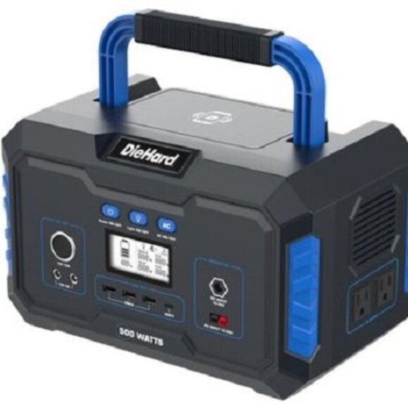 DieHard Portable Power Station 500-Watt (1000-Watt Peak) 519.48Wh - Quiet Solar - Picture 5 of 7